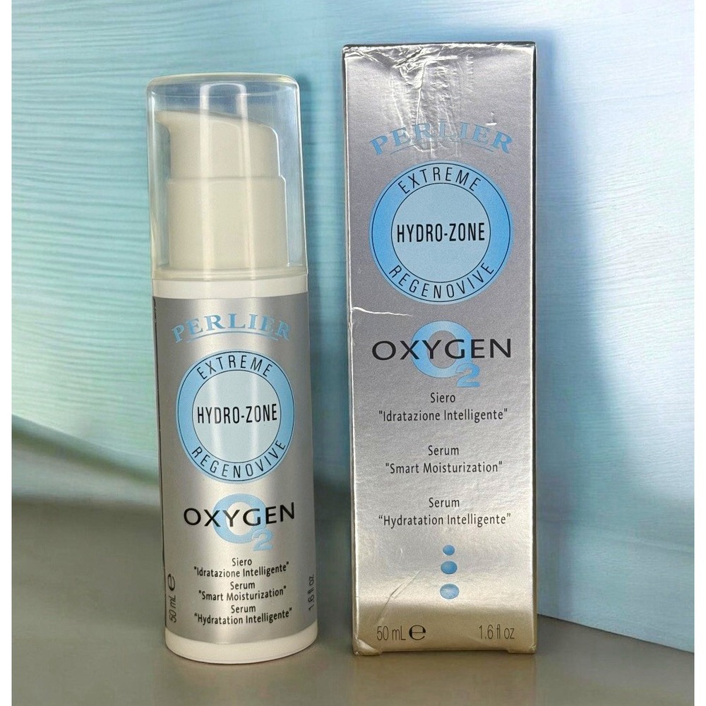 Perlier Extreme Hydro-Zone Regenovive Oxygen2 Moisturizing Serum 50 mL. NIB